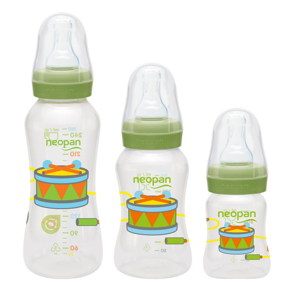 kit mamadeira neopan 3350 bico ortodôntico lojadacomadre